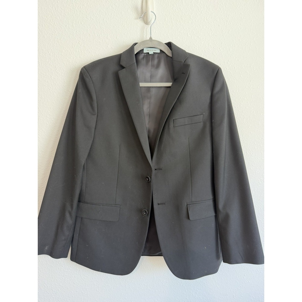 Class Club Boys Blazer Jacket Black Stretch Modern Fit Size 18 Formal Wedding
